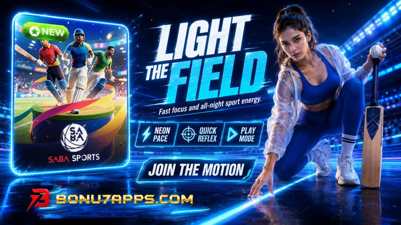 Supplied BONU7 sports gaming poster adapted to display BONU7APPS.COM